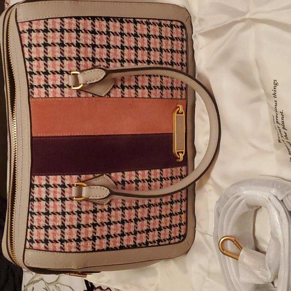 Kate Spade Pink and Purple Satchel